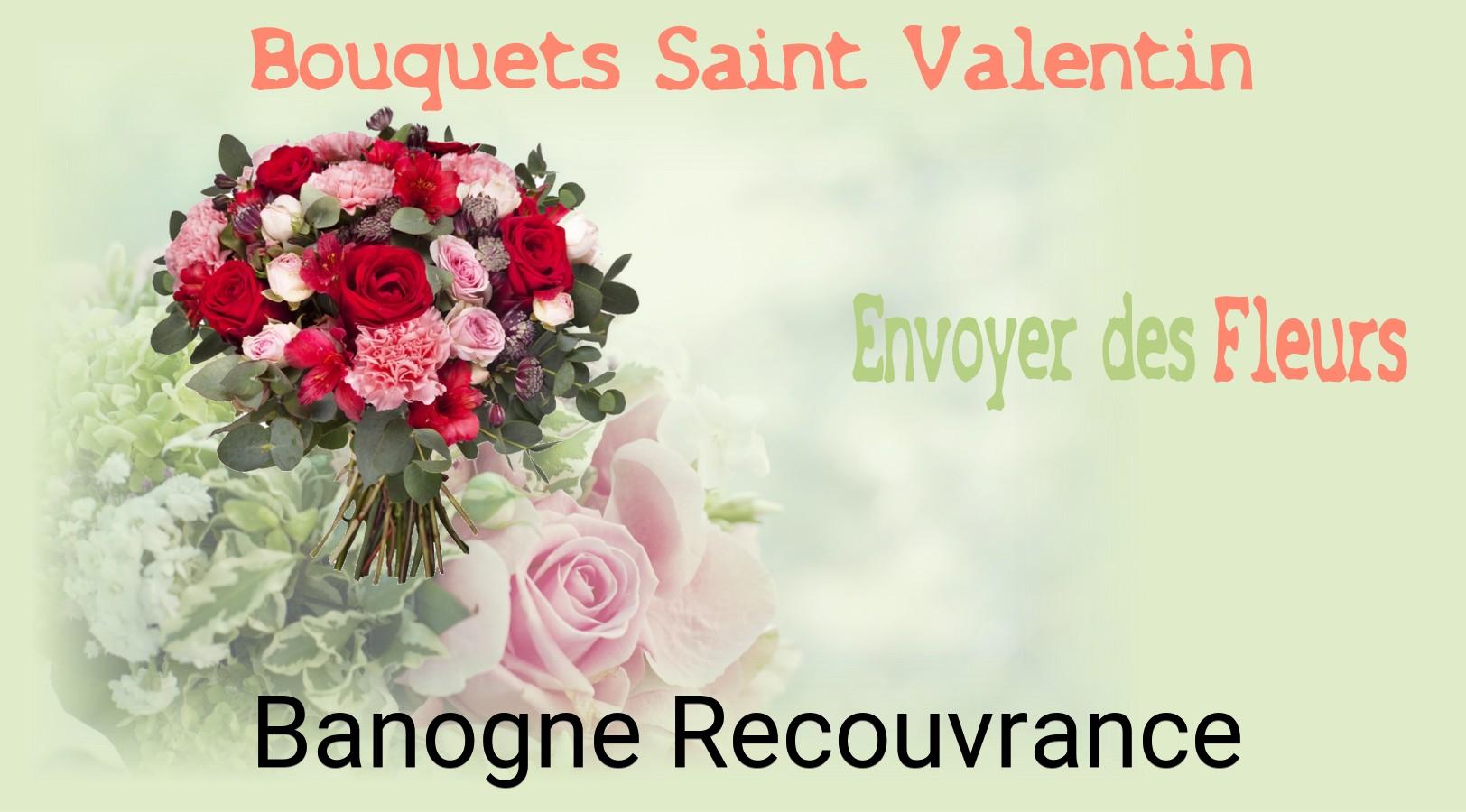 Roses de Saint-Valentin livrées à Banogne-Recouvrance